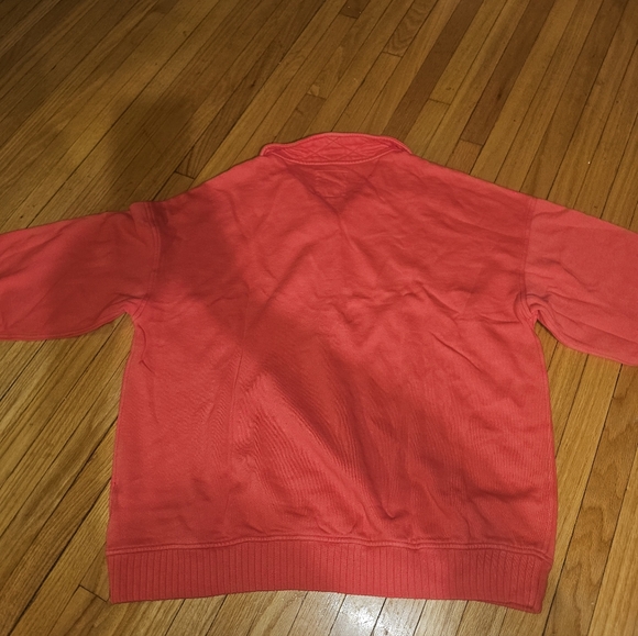 Aerie Oh Snap Sweatshirt Oversized Bright Red - Picture 7 of 7